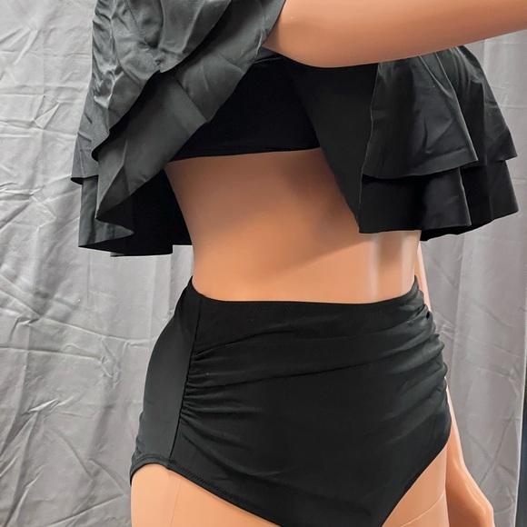 Black high waisted Bikini “tempt me” brand new with tags. - Picture 5 of 12